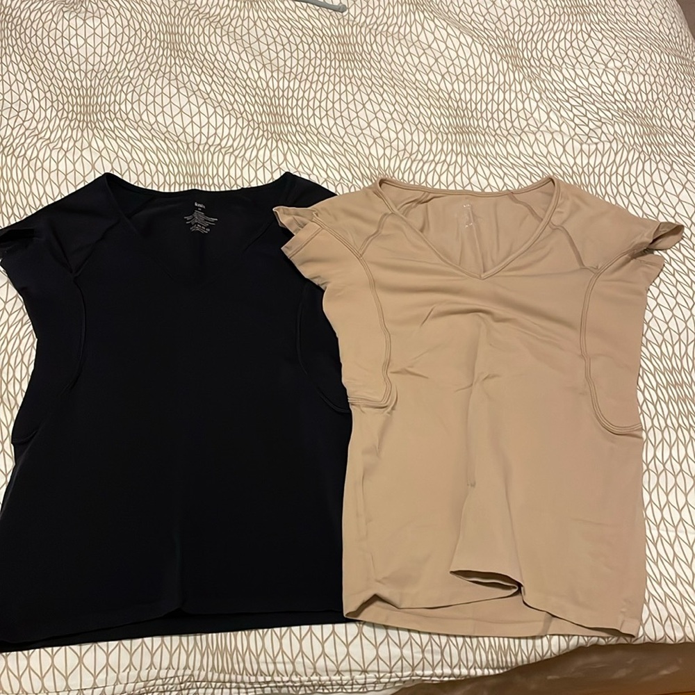 Lot of two Knix Don’t Sweat It sweat proof undershirts, women’s medium